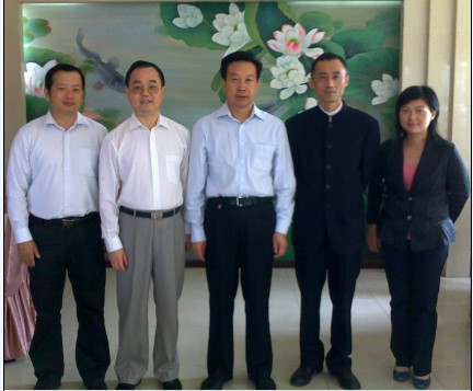 湖北省委统战部副巡视员刘爱党一行考察金年会金字招牌信誉至上光电